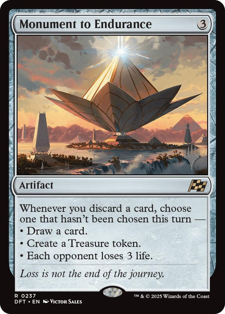 Image for Monument to Endurance (237) [Promo Pack: Aetherdrift]
