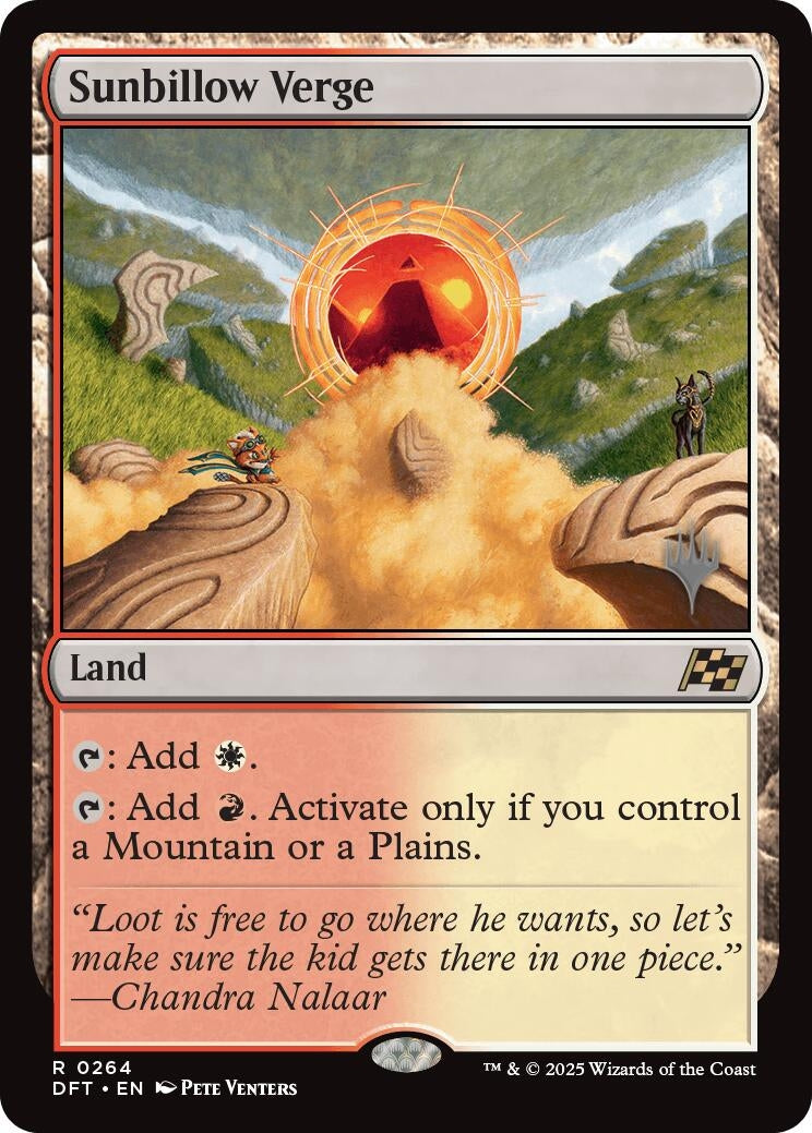 Image for Sunbillow Verge (264) [Promo Pack: Aetherdrift]