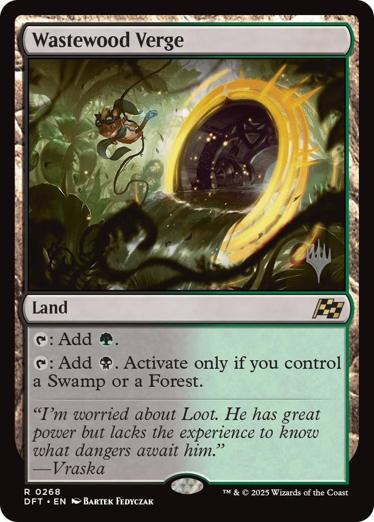 Image for Wastewood Verge (268) [Promo Pack: Aetherdrift]