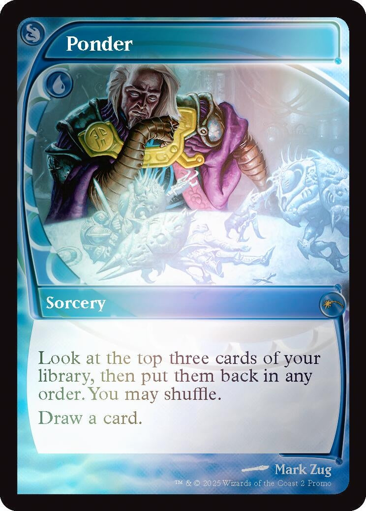 Image for Ponder (Future Sight) (2) [Secret Lair Drop Series] - Magic: The Gathering