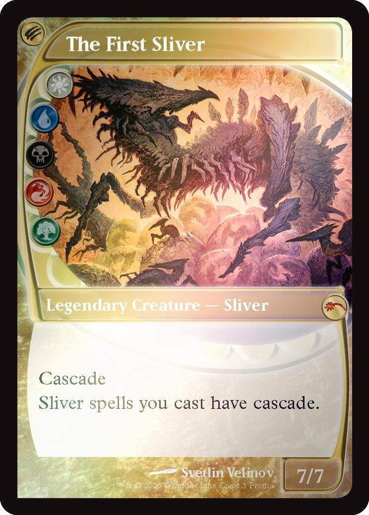 Image for The First Sliver (Future Sight) (3) [Secret Lair Drop Series] - Magic: The Gathering