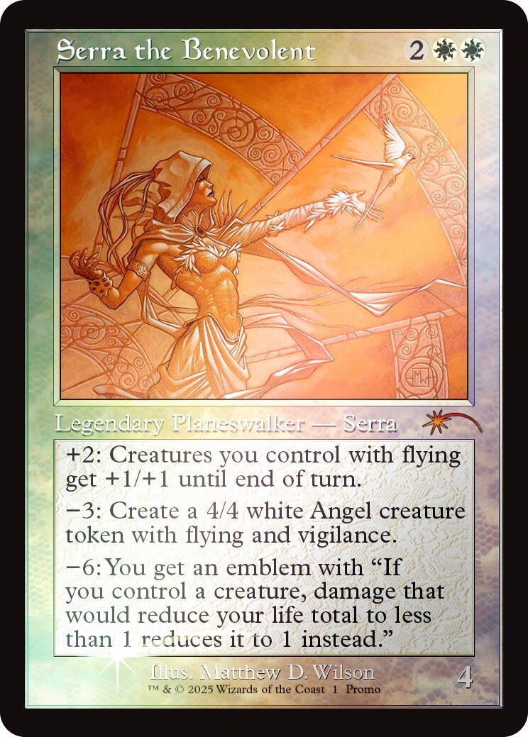 Image for Serra the Benevolent (Retro Frame) (1) [Secret Lair Drop Series] - Magic: The Gathering