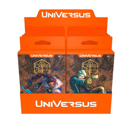 Image for Critical Role: Heroes of Exandria Starter Deck Display - UniVersus