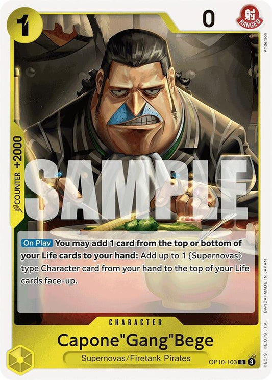 Image for Capone"Gang"Bege (OP10-103) (OP10) - One Piece Card Game