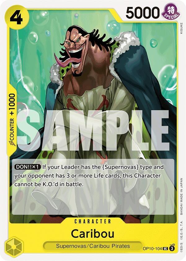 Image for Caribou (OP10-104) (OP10) - One Piece Card Game