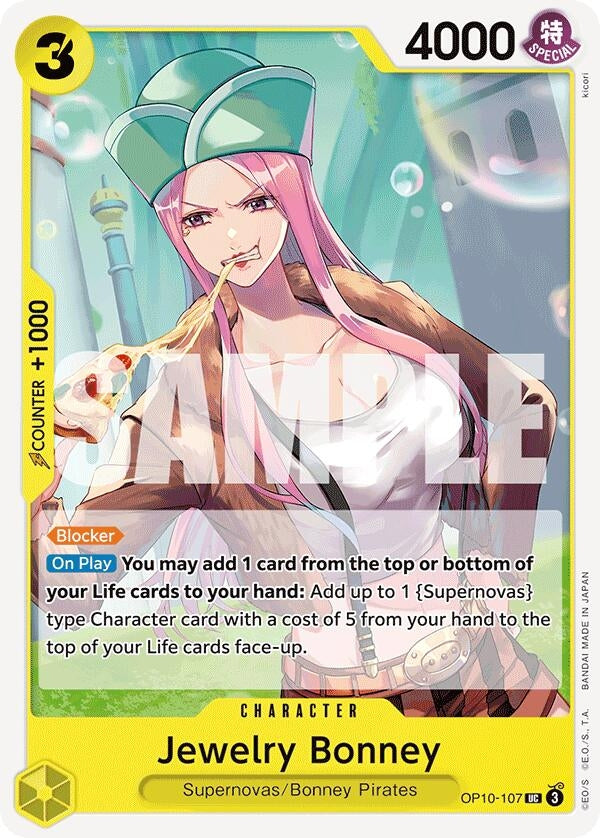 Image for Jewelry Bonney (OP10-107) (OP10) - One Piece Card Game