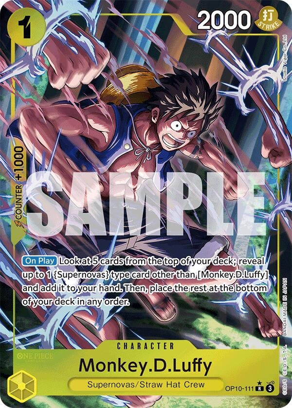 Image for Monkey.D.Luffy (111) (Parallel) (OP10-111) [OP10]