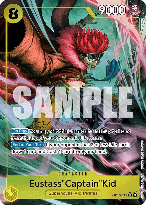 Image for Eustass"Captain"Kid (112) (Parallel) (OP10-112) [OP10]