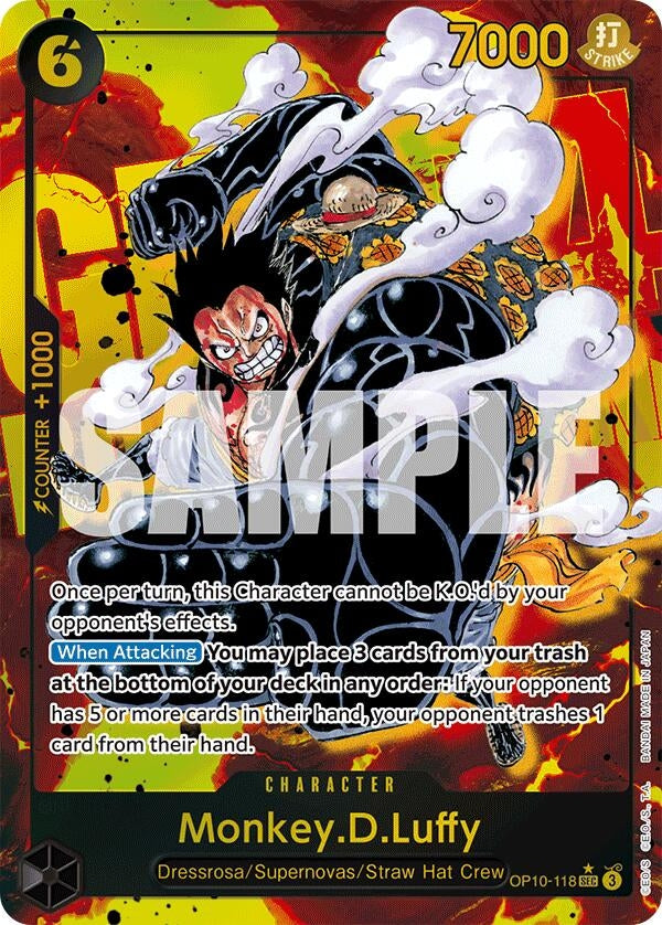 Image for Monkey.D.Luffy (118) (Parallel) (OP10-118) [OP10]