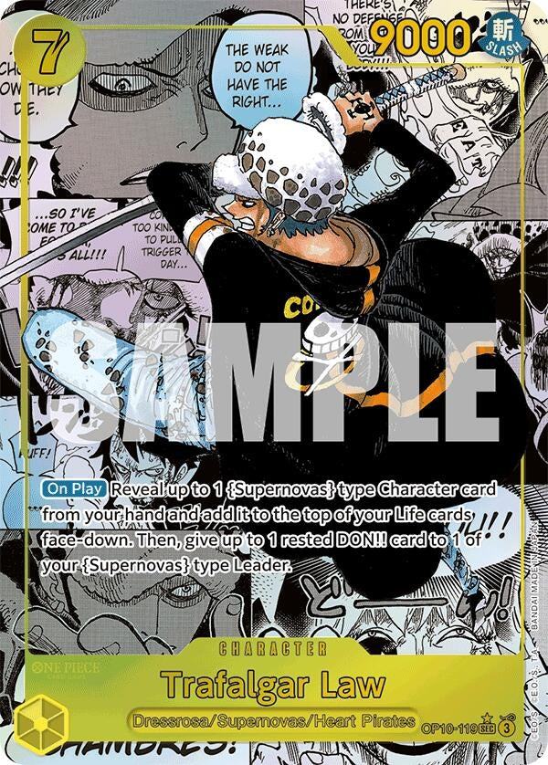 Image for Trafalgar Law (119) (Manga) (OP10-119) [OP10]