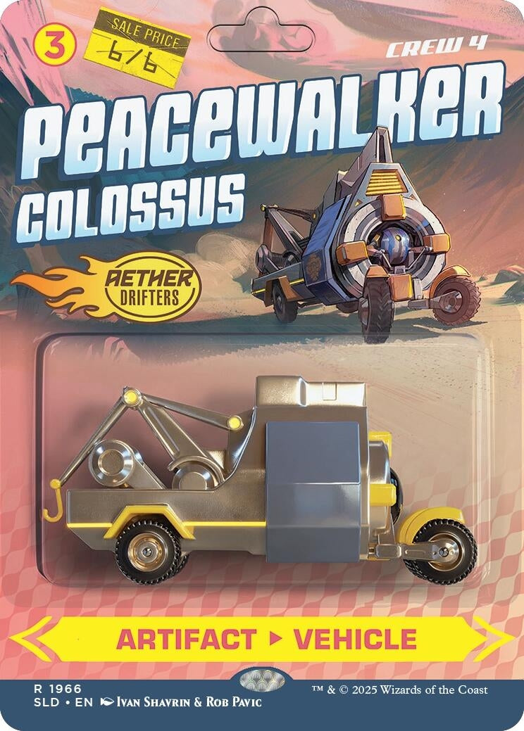 Image for Peacewalker Colossus (1966) [Secret Lair Drop Series] - Magic: The Gathering
