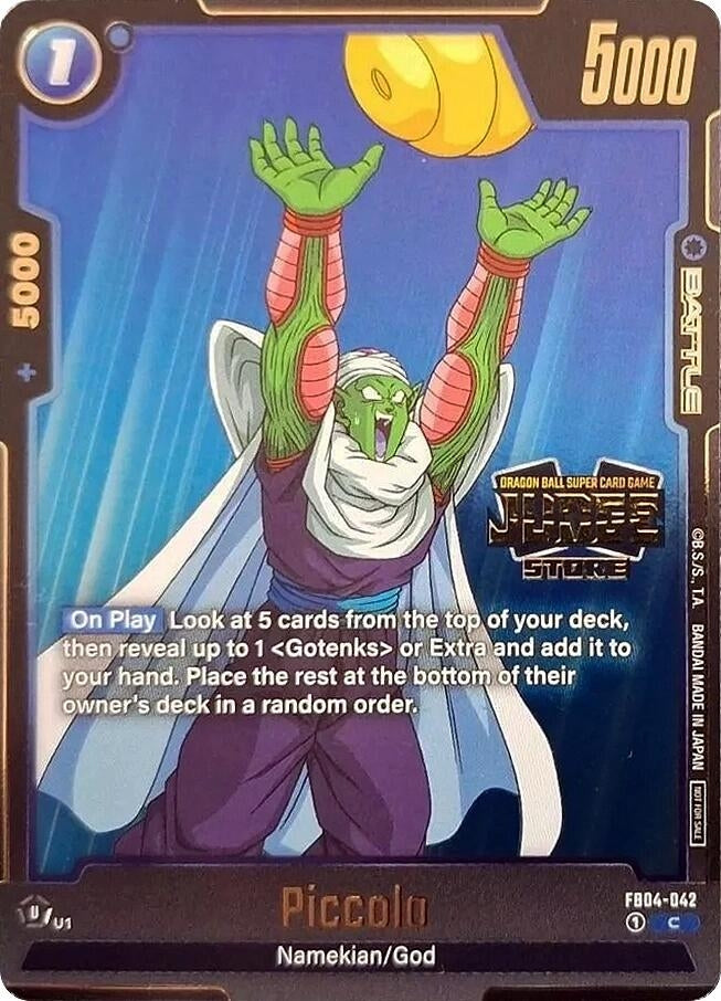 Image for Piccolo - FB04-042 (Judge Pack (Store Judge) 03) (FB04-042) [Tournament and Championship Promos]