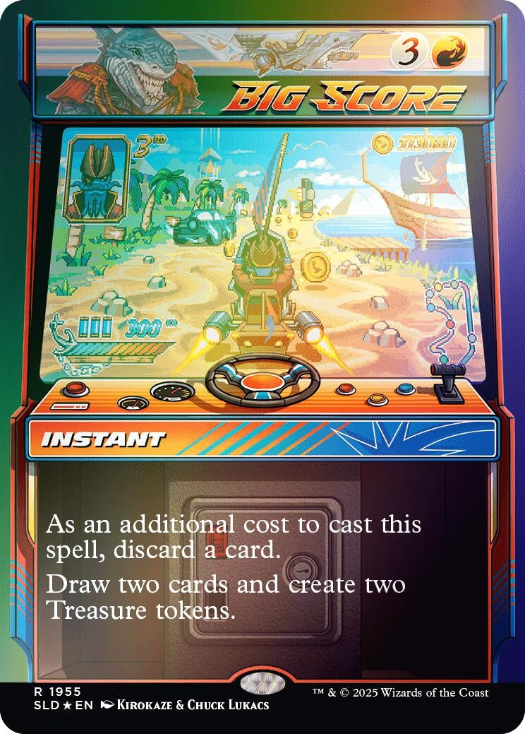 Image for Big Score (Rainbow Foil) (1955) [Secret Lair Drop Series] - Magic: The Gathering