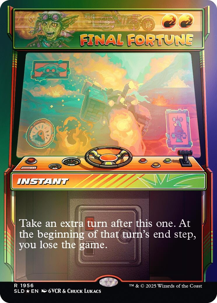 Image for Final Fortune (Rainbow Foil) (1956) [Secret Lair Drop Series] - Magic: The Gathering