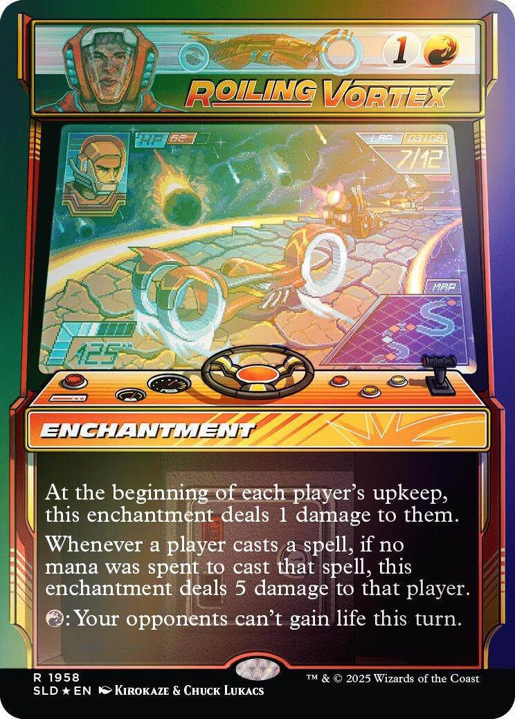 Image for Roiling Vortex (Rainbow Foil) (1958) [Secret Lair Drop Series] - Magic: The Gathering