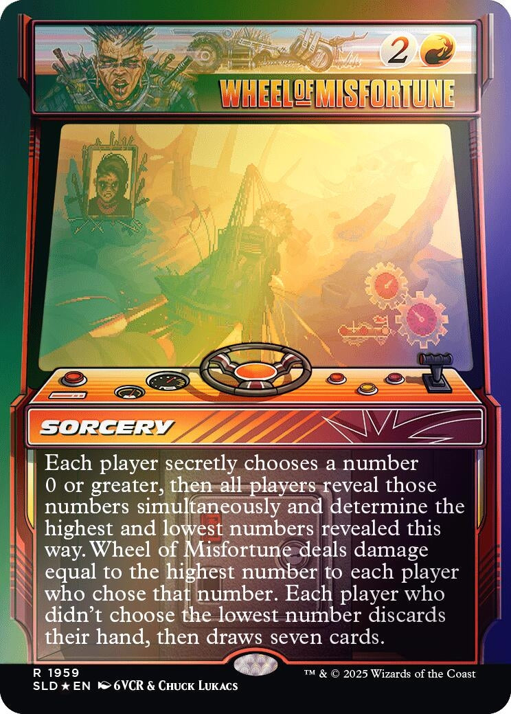 Image for Wheel of Misfortune (1959) (Rainbow Foil) (1959) - Magic: The Gathering