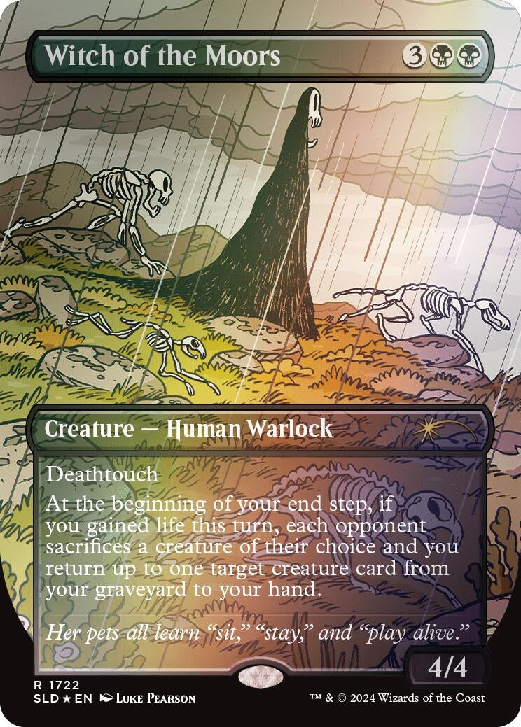 Image for Witch of the Moors (Rainbow Foil) (1722) [Secret Lair Drop Series] - Magic: The Gathering