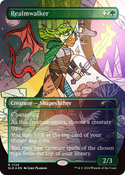 Image for Realmwalker (Rainbow Foil) (1724) [Secret Lair Drop Series] - Magic: The Gathering