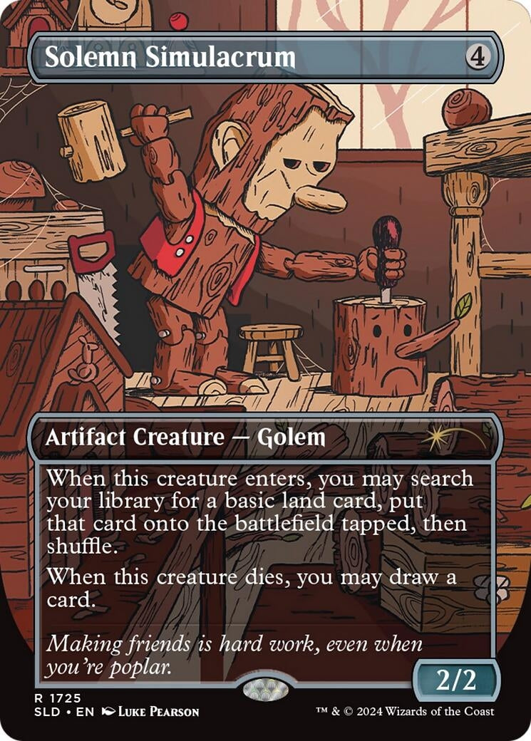 Image for Solemn Simulacrum (1725) (1725) [Secret Lair Drop Series] - Magic: The Gathering
