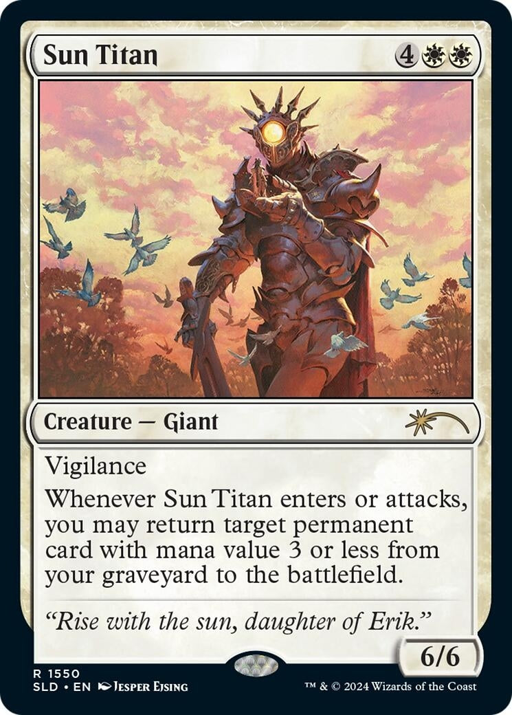 Image for Sun Titan (1550) [Secret Lair Drop Series] - Magic: The Gathering
