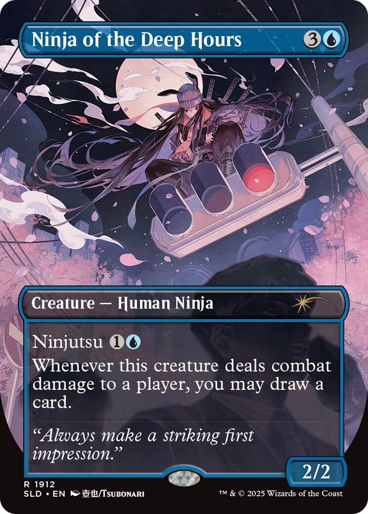 Image for Ninja of the Deep Hours (1912) [Secret Lair Drop Series] - Magic: The Gathering