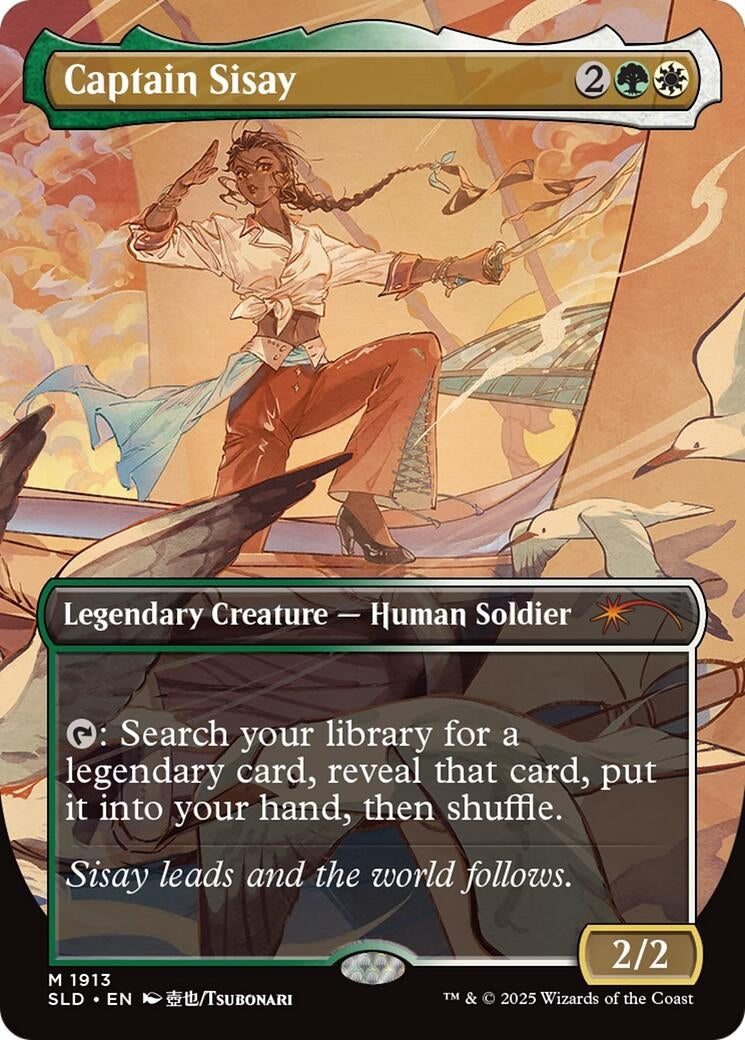 Image for Captain Sisay (1913) (1913) [Secret Lair Drop Series] - Magic: The Gathering