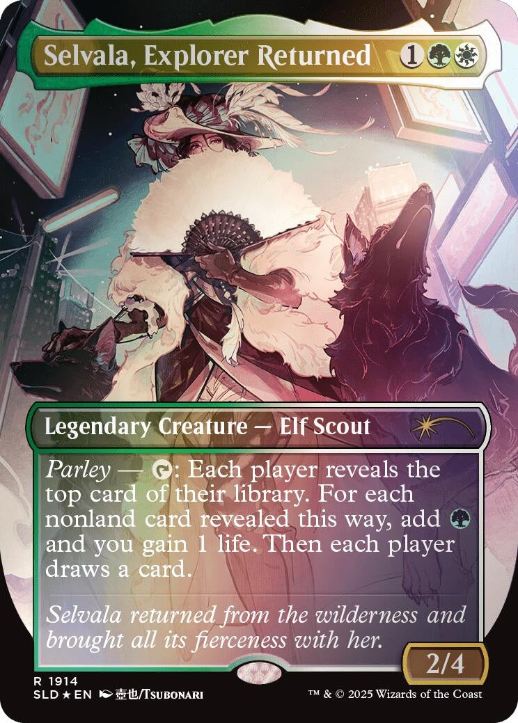 Image for Selvala, Explorer Returned (Rainbow Foil) (1914) [Secret Lair Drop Series] - Magic: The Gathering