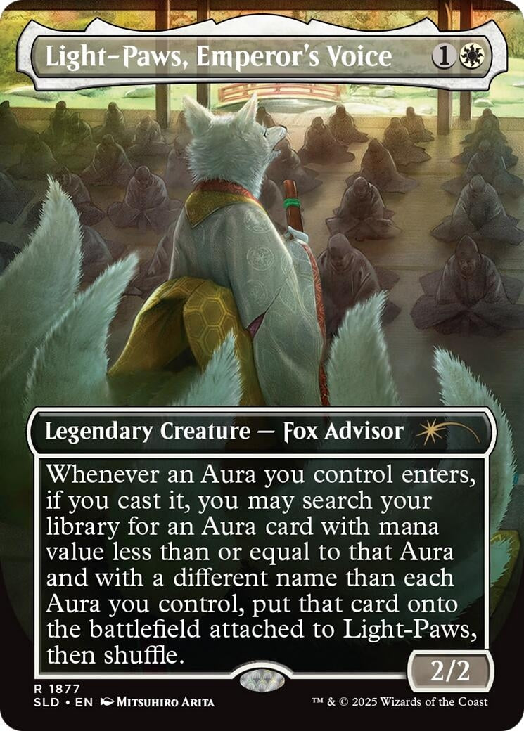Image for Light-Paws, Emperor's Voice (1877) [Secret Lair Drop Series] - Magic: The Gathering