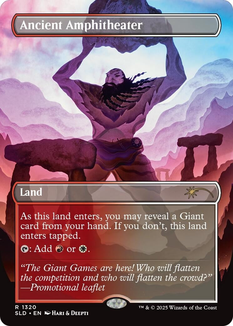 Image for Ancient Amphitheater (1320) [Secret Lair Drop Series] - Magic: The Gathering