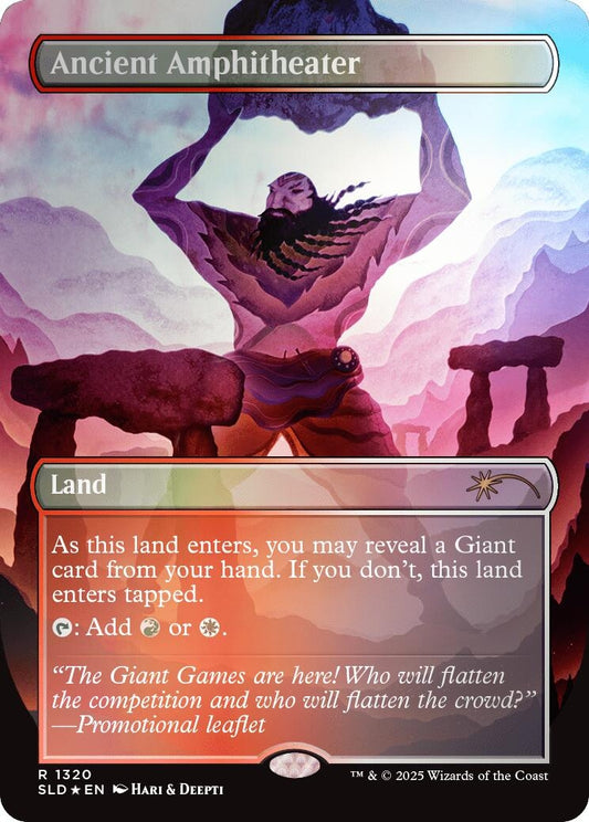 Image for Ancient Amphitheater (Rainbow Foil) (1320) [Secret Lair Drop Series] - Magic: The Gathering