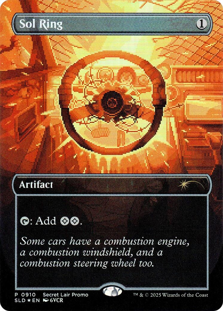Image for Sol Ring (0910) (Rainbow Foil) (910) [Secret Lair Drop Series] - Magic: The Gathering