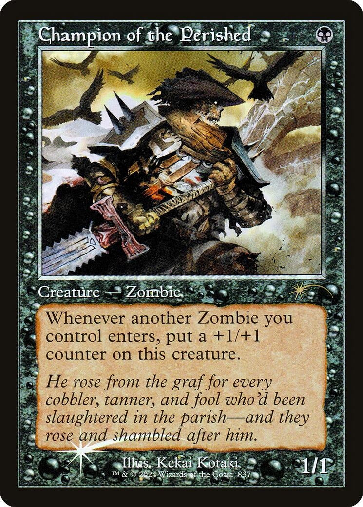 Image for Champion of the Perished (Retro Frame) (837) [Secret Lair Drop Series] - Magic: The Gathering