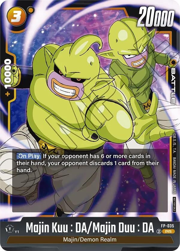 Image for Majin Kuu : DA/Majin Duu : DA (FP-035) [Tournament and Championship Promos] - Dragon Ball Super: Fusion World