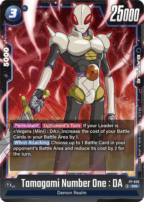 Image for Tamagami Number One : DA (FP-036) [Tournament and Championship Promos] - Dragon Ball Super: Fusion World