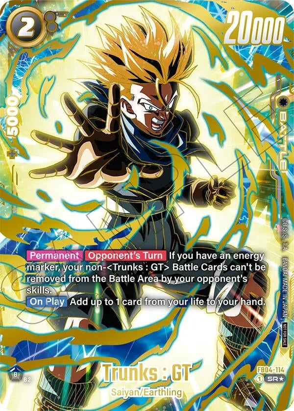 Image for Trunks : GT - FB04-114 (FB04-114) [Tournament and Championship Promos] - Dragon Ball Super: Fusion World
