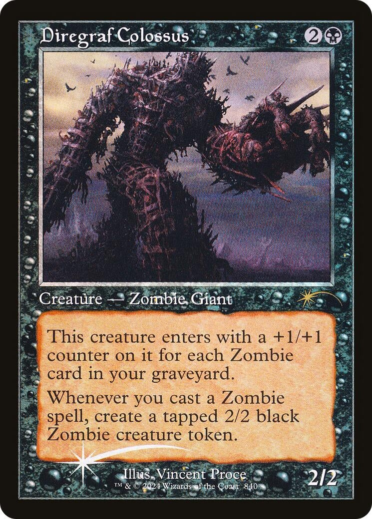 Image for Diregraf Colossus (Retro Frame) (840) [Secret Lair Drop Series] - Magic: The Gathering
