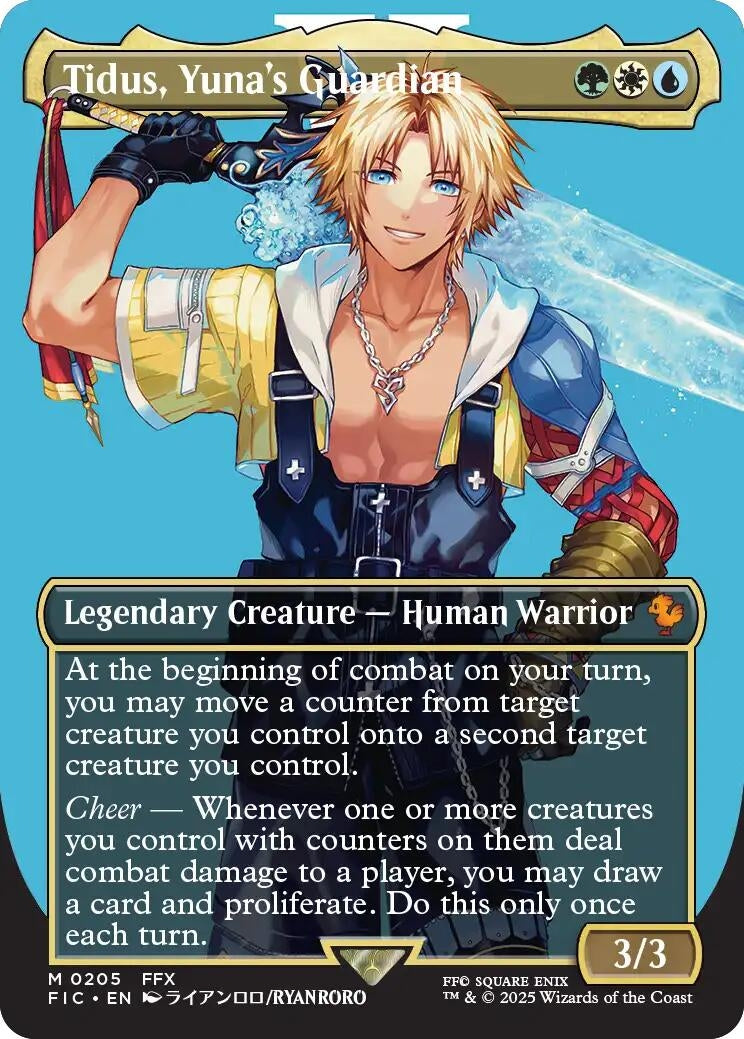 Image for Tidus, Yuna's Guardian (Borderless) (205) [FIC]