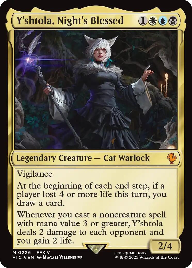 Image for Y'shtola, Night's Blessed (Surge Foil) (226) [FIC]