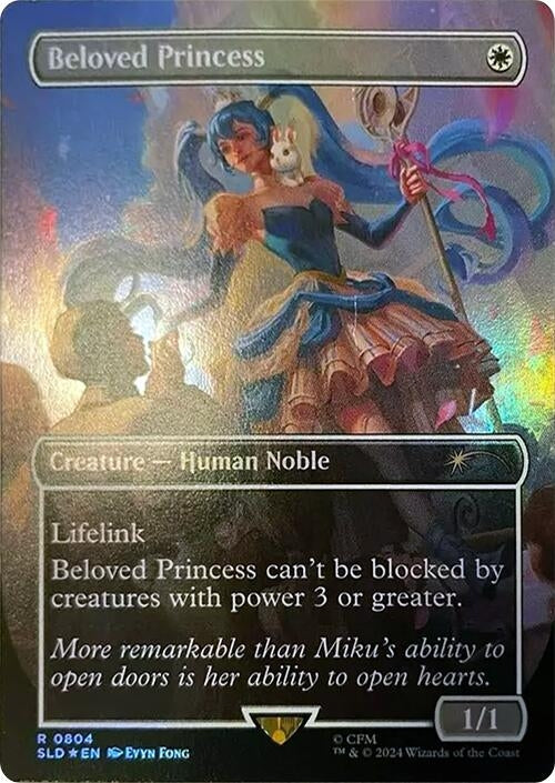 Image for Beloved Princess (Rainbow Foil) (804) [Secret Lair Drop Series] - Magic: The Gathering