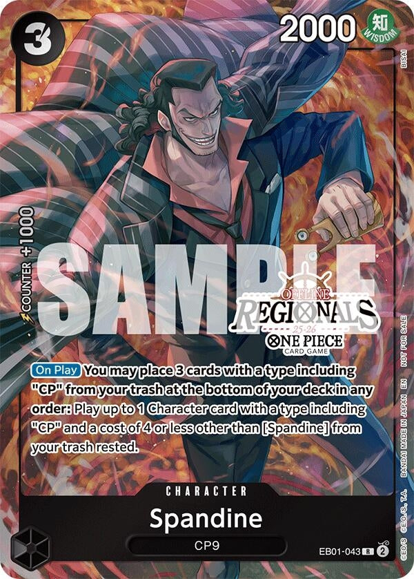 Image for Spandine (Offline Regional Participation Pack 2025 Vol.1) (EB01-043) (OP-PR) - One Piece Card Game