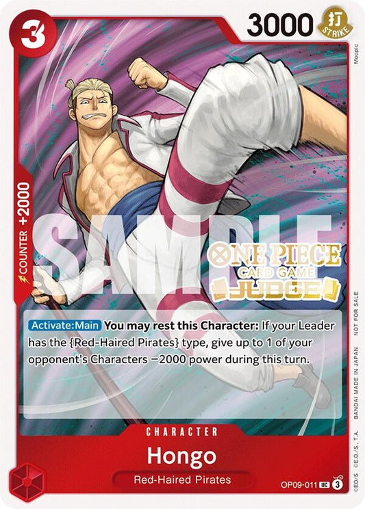 Image for Hongo (Judge Pack Vol. 5) (OP09-011) (OP-PR) - One Piece Card Game