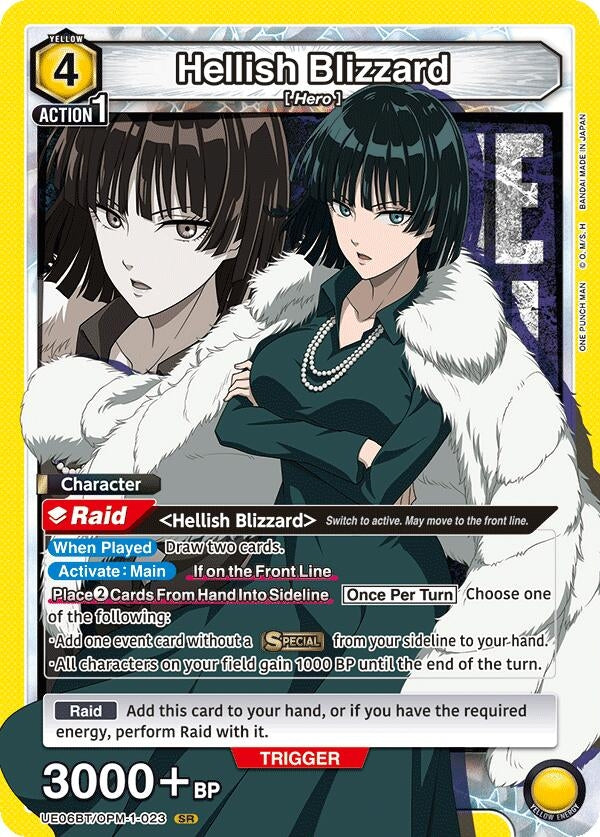 Hellish Blizzard (023) (UE06BT/OPM-1-023) [UE06BT: One Punch Man]