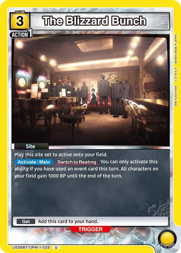 The Blizzard Bunch (UE06BT/OPM-1-025) [UE06BT: One Punch Man]