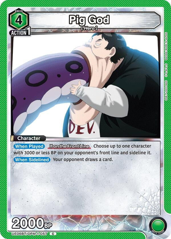 Pig God (UE06BT/OPM-1-057) [UE06BT: One Punch Man]