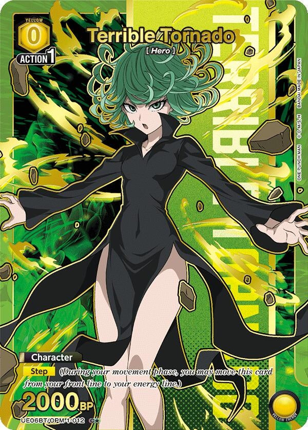 Terrible Tornado (012) (C*) (UE06BT/OPM-1-012) [UE06BT: One Punch Man]