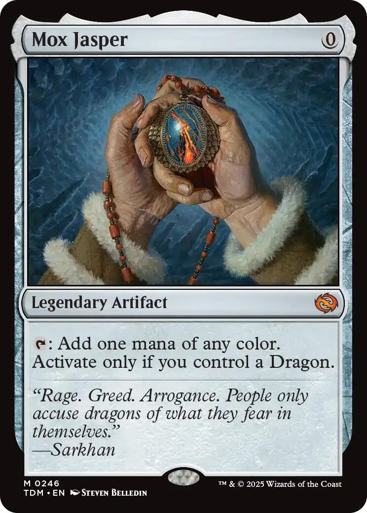 Image for Mox Jasper (246) (TDM) - Magic: The Gathering