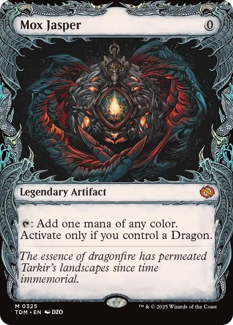 Image for Mox Jasper (Showcase) (325) (TDM) - Magic: The Gathering