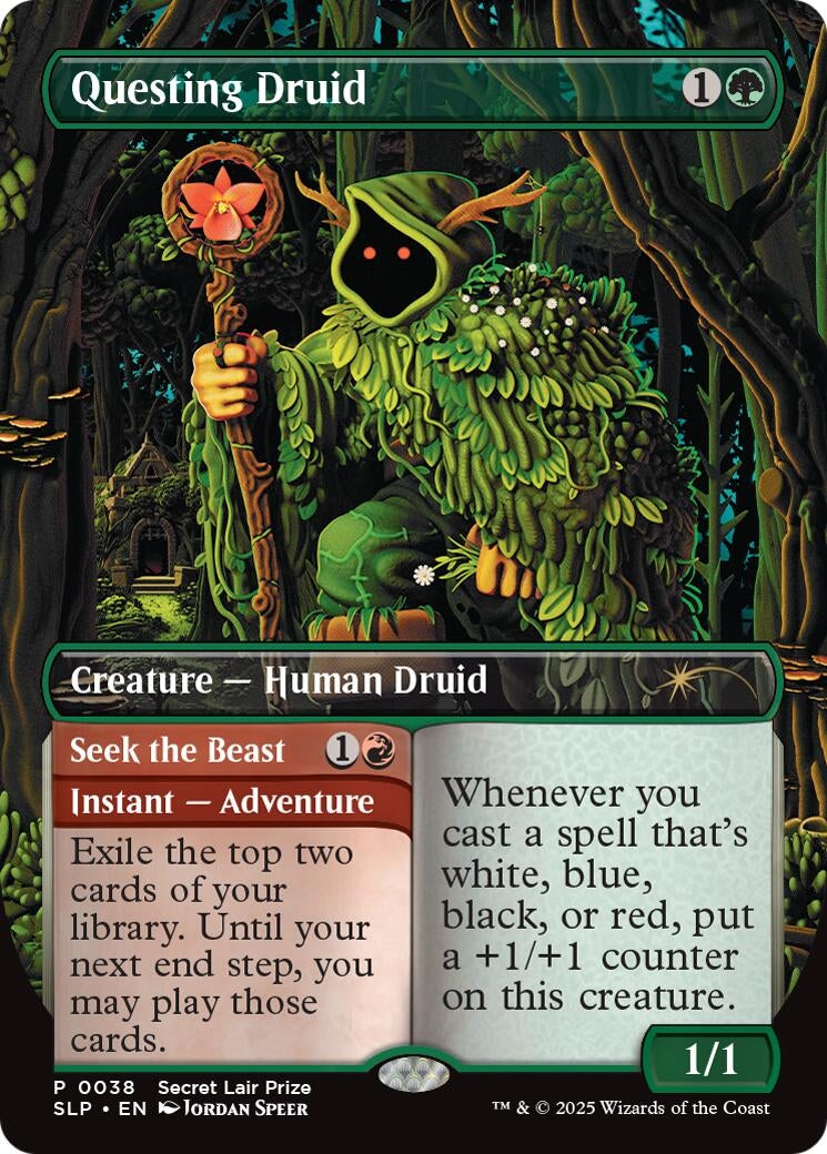 Image for Questing Druid (38) [Secret Lair Showdown] - Magic: The Gathering