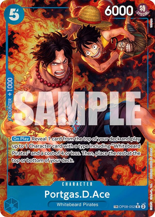 Image for Portgas.D.Ace (TR) (OP08-052) [OP10]