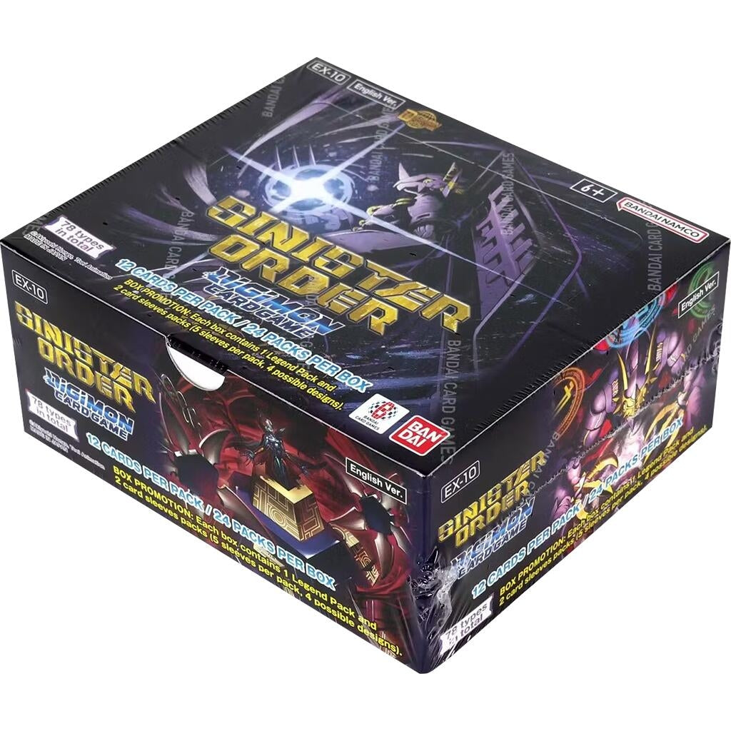 Image for Sinister Order Booster Box - Digimon Card Game